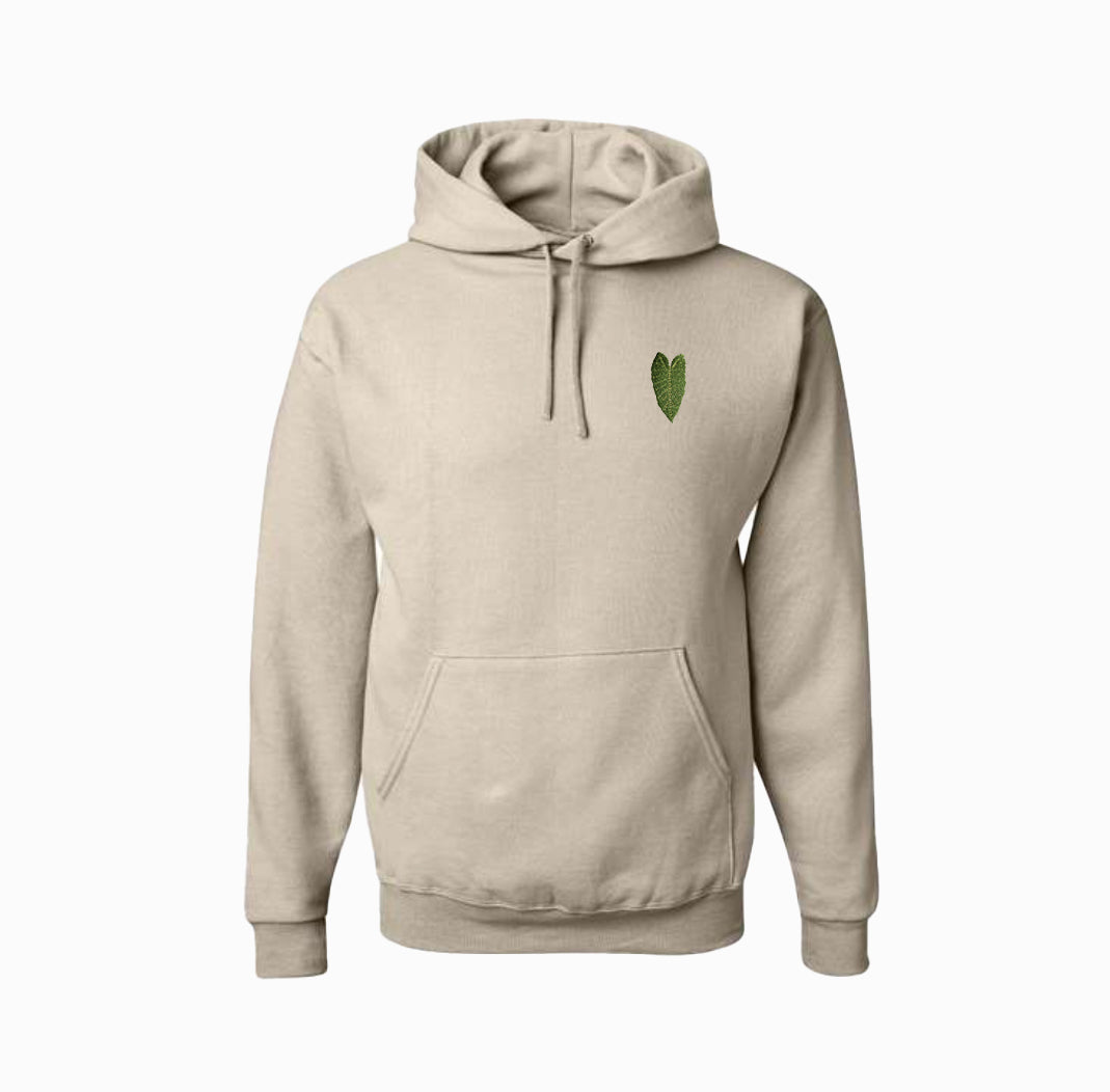 Arrow Leaf Elephants Ear Hoodie
