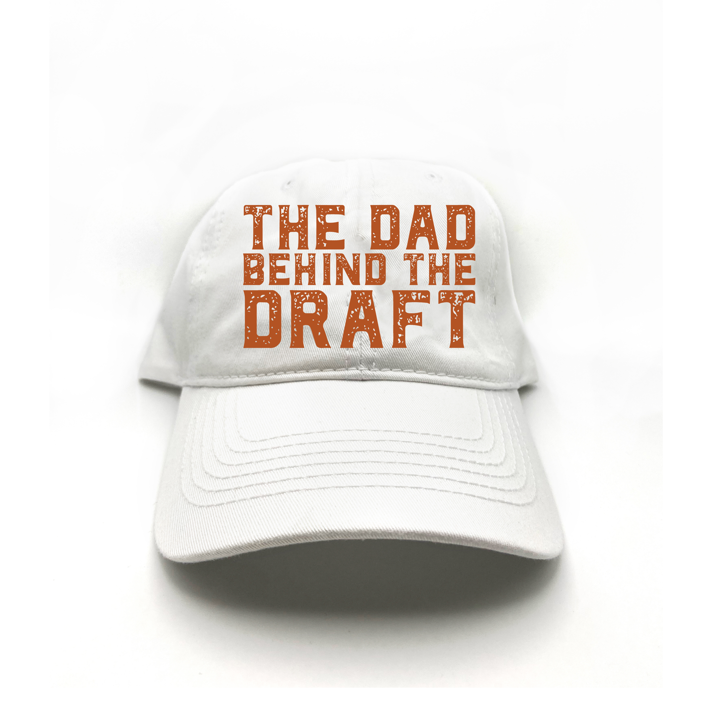 The Dad Behind the Draft Brown Dad Hat
