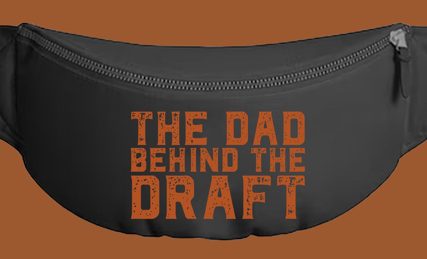 The Dad Behind the Draft Brown Fanny Pack