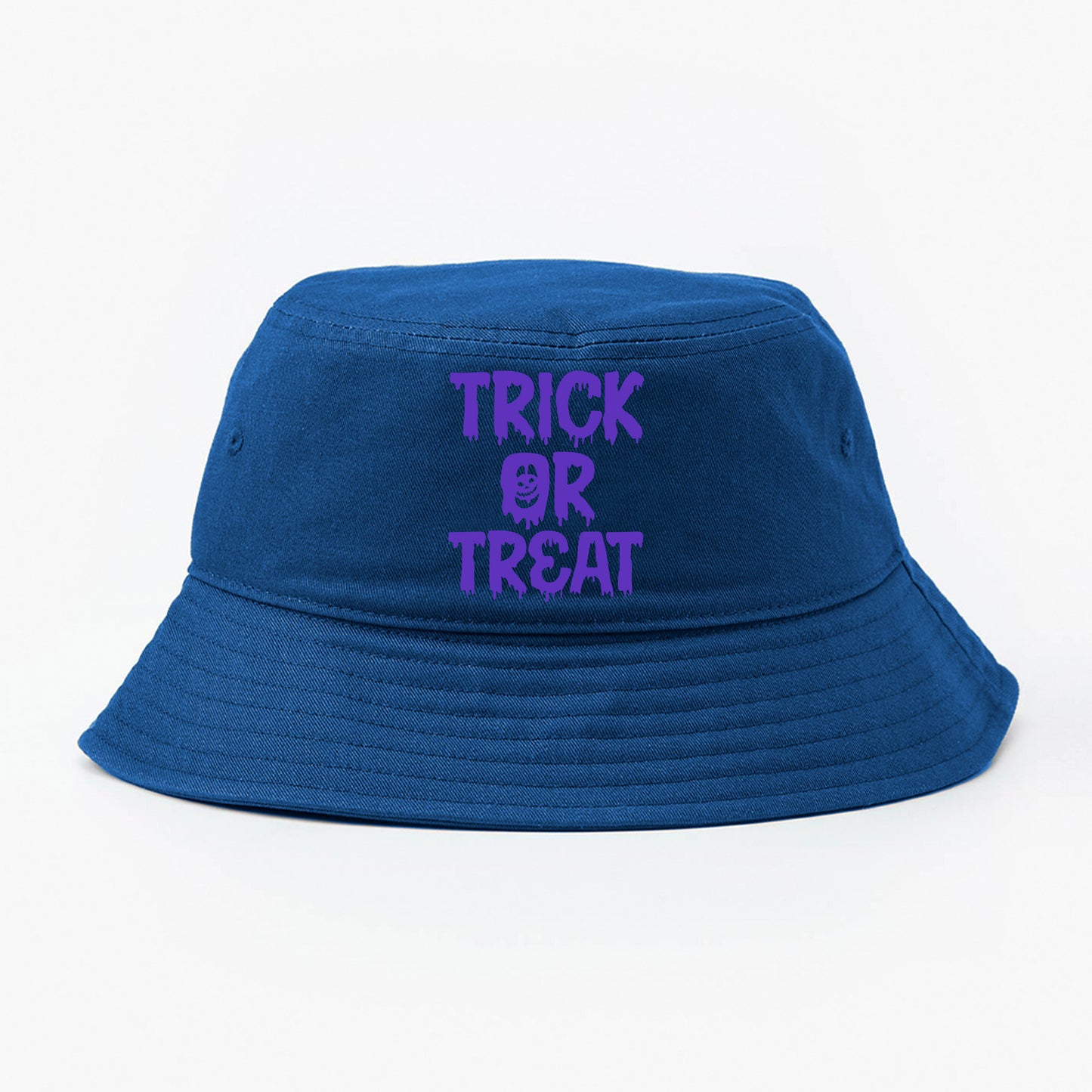 Trick or Treat Blue Violet Bucket Hat