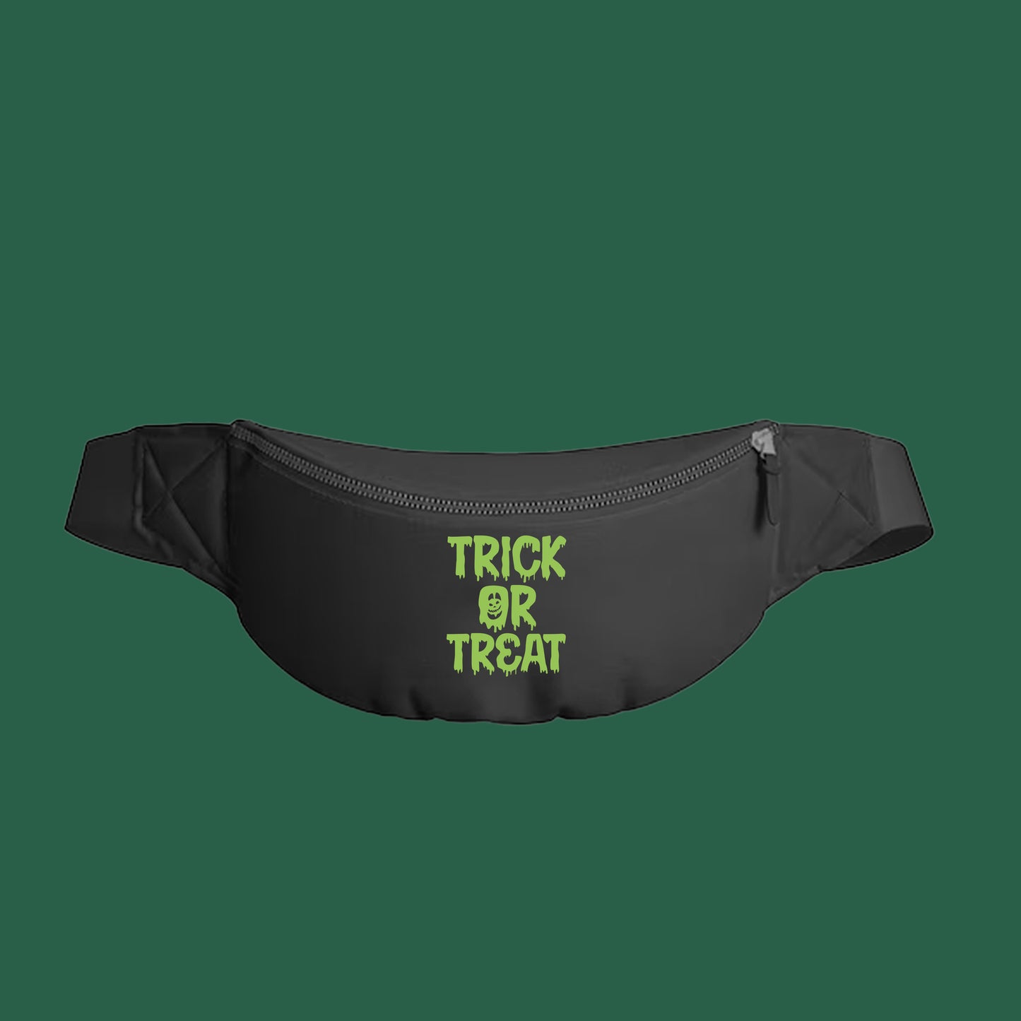 Trick or Treat Green Fanny Pack