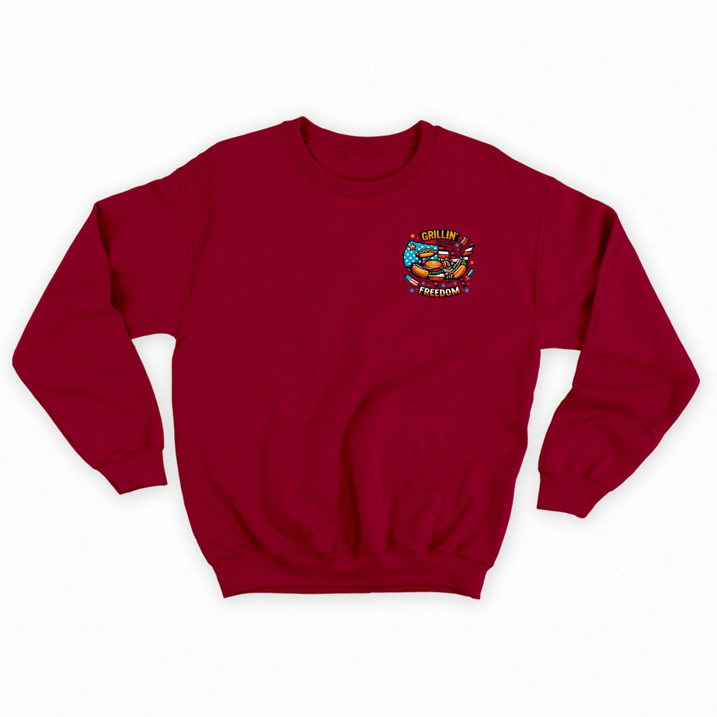 USA Map & BBQ Sweatshirt
