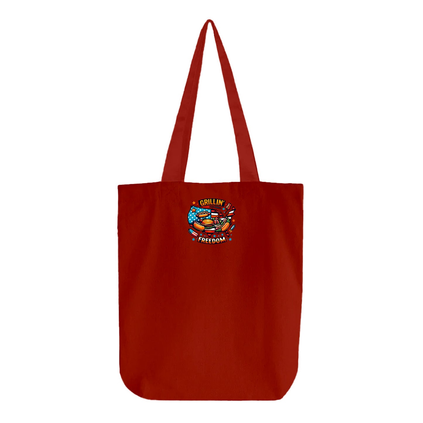 USA Map & BBQ Tote Bag