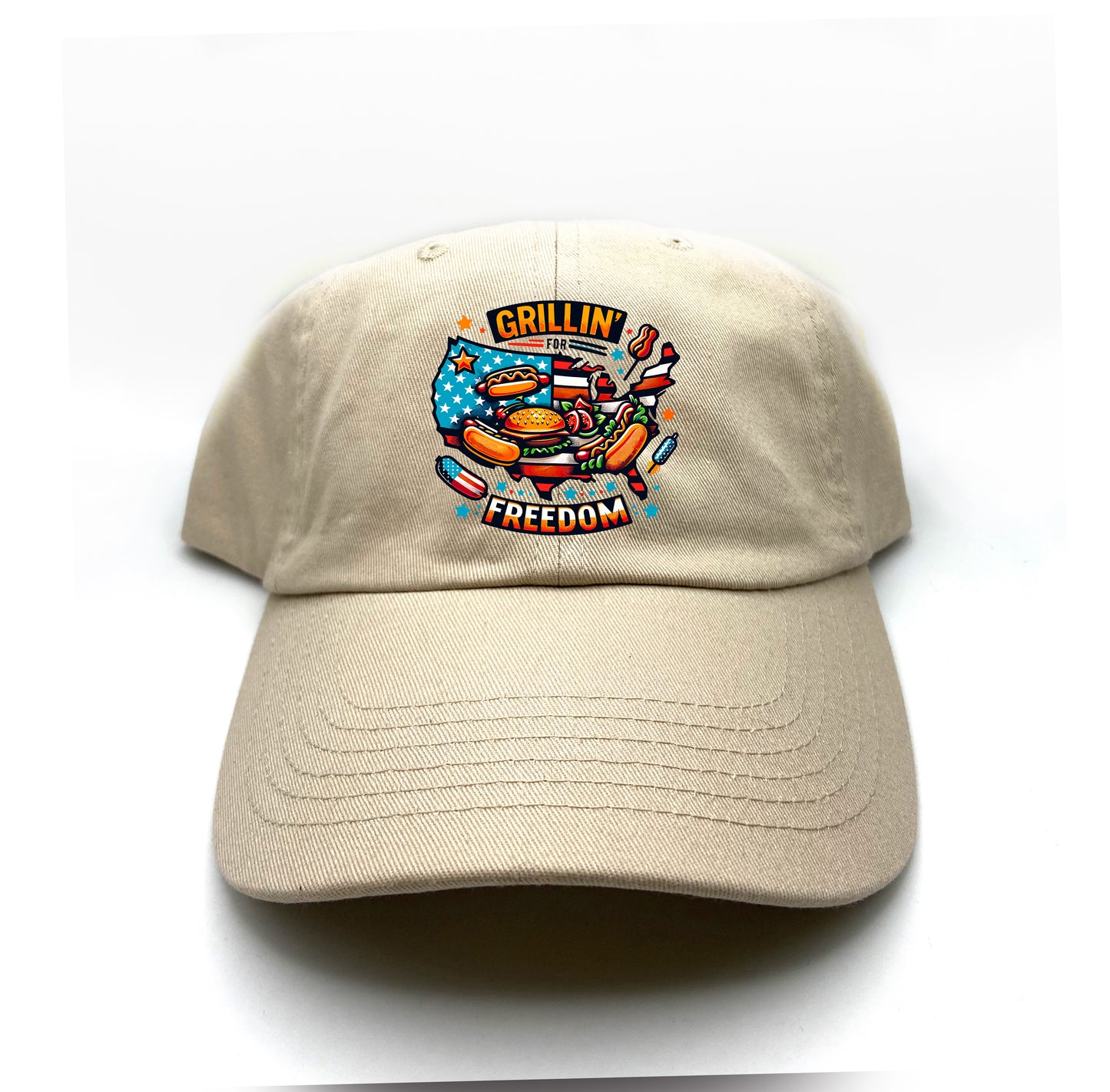 USA Map & BBQ Dad Hat