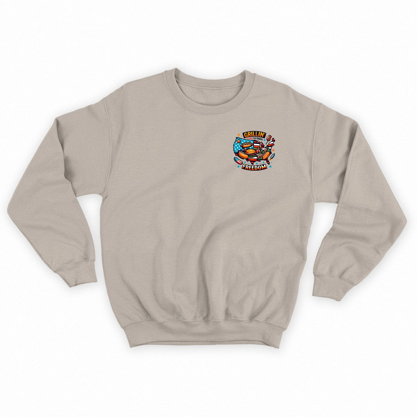 USA Map & BBQ Sweatshirt