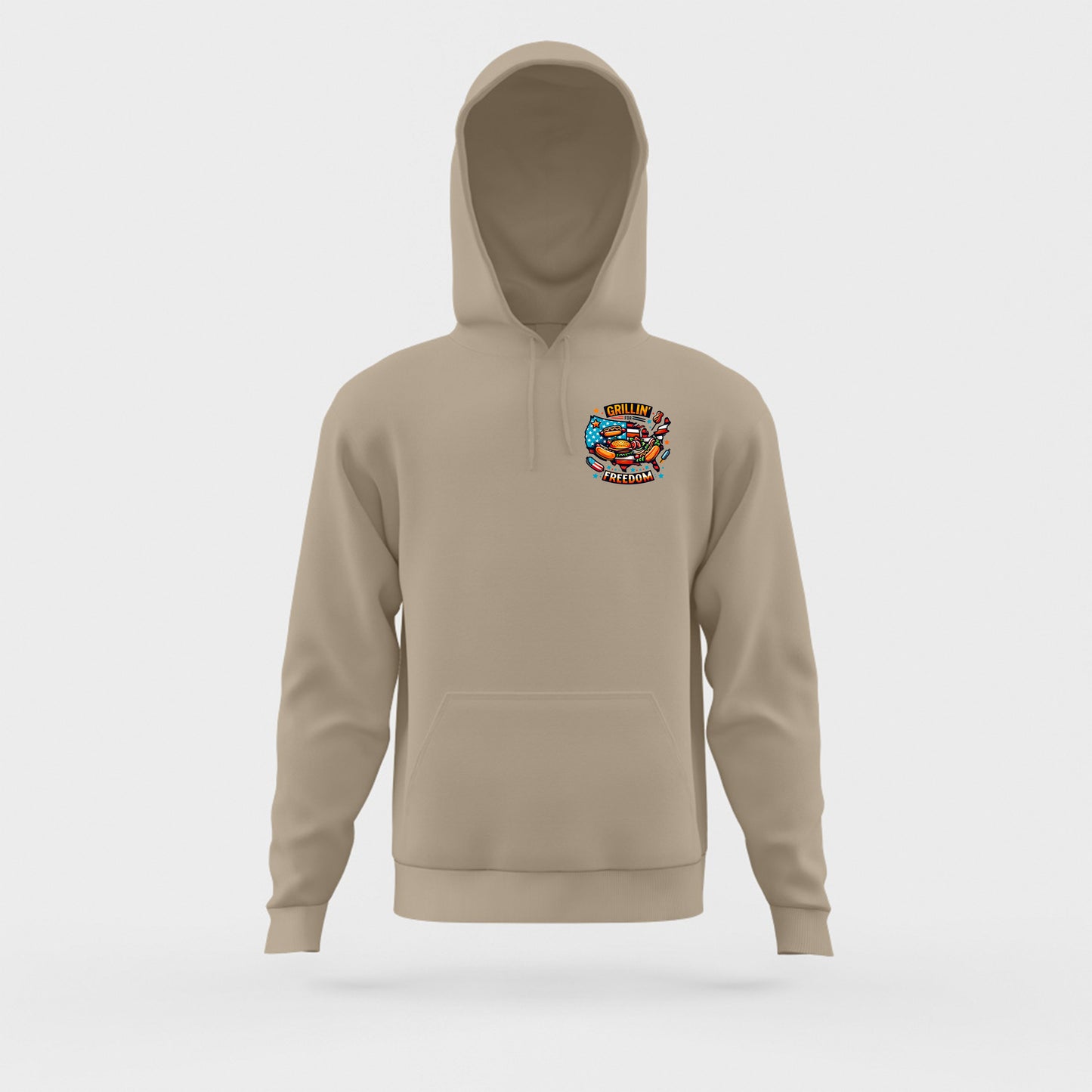 USA Map & BBQ Hoodie