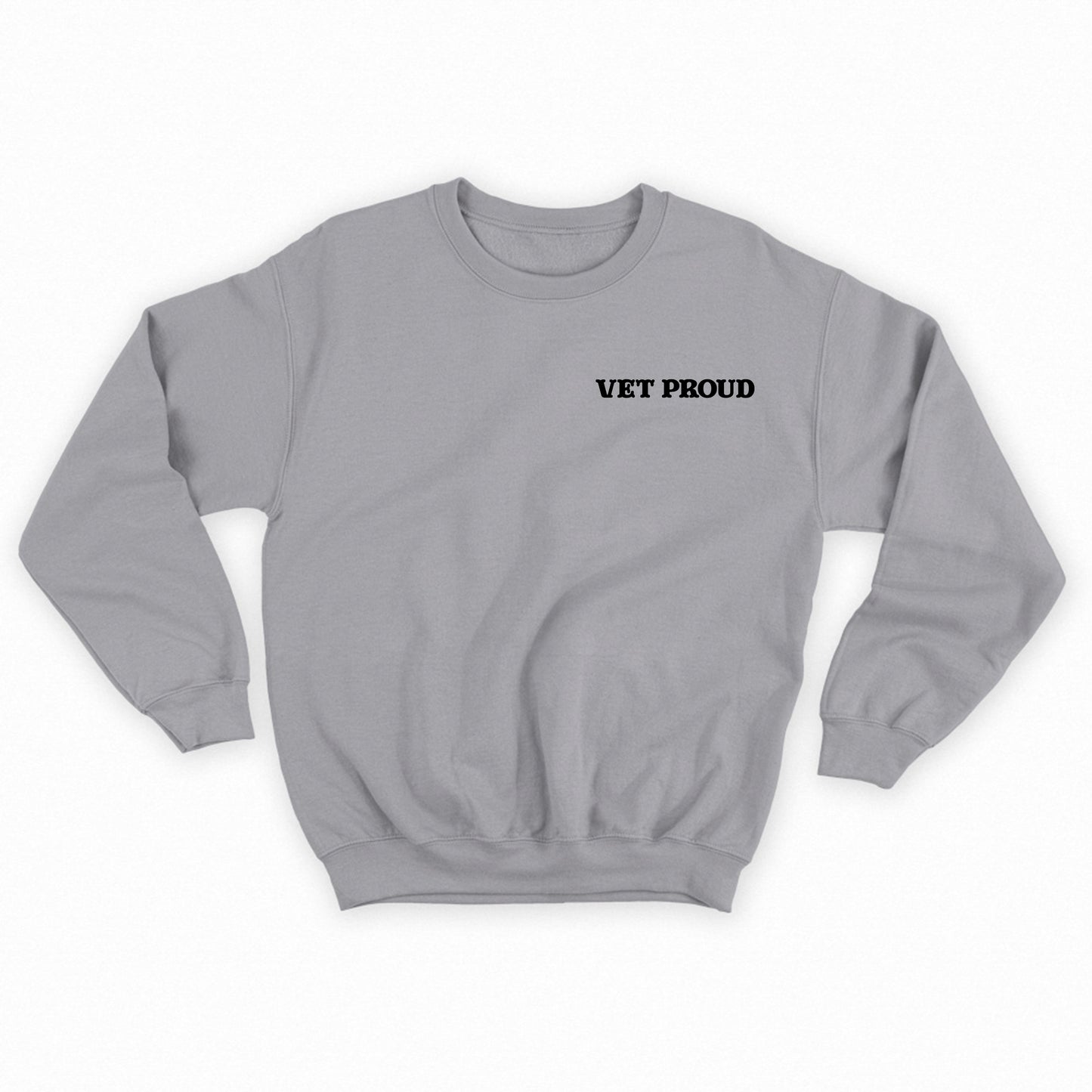 Vet Proud Black Sweatshirt