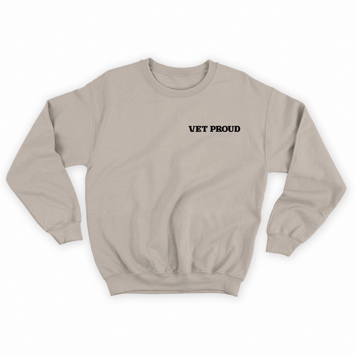 Vet Proud Black Sweatshirt