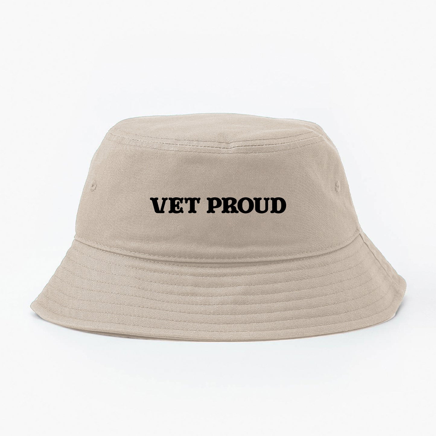 Vet Proud Black Bucket Hat