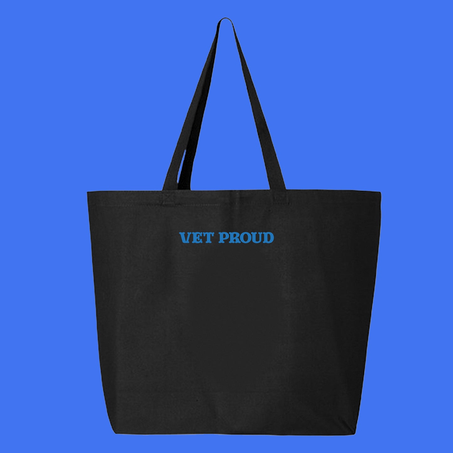 Vet Proud Blue Tote Bag