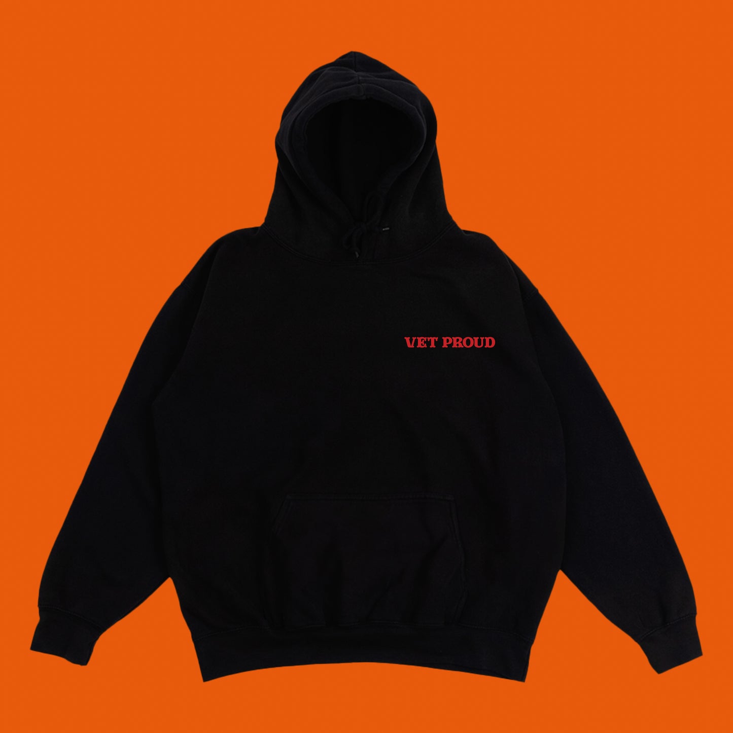 Vet Proud Red Hoodie