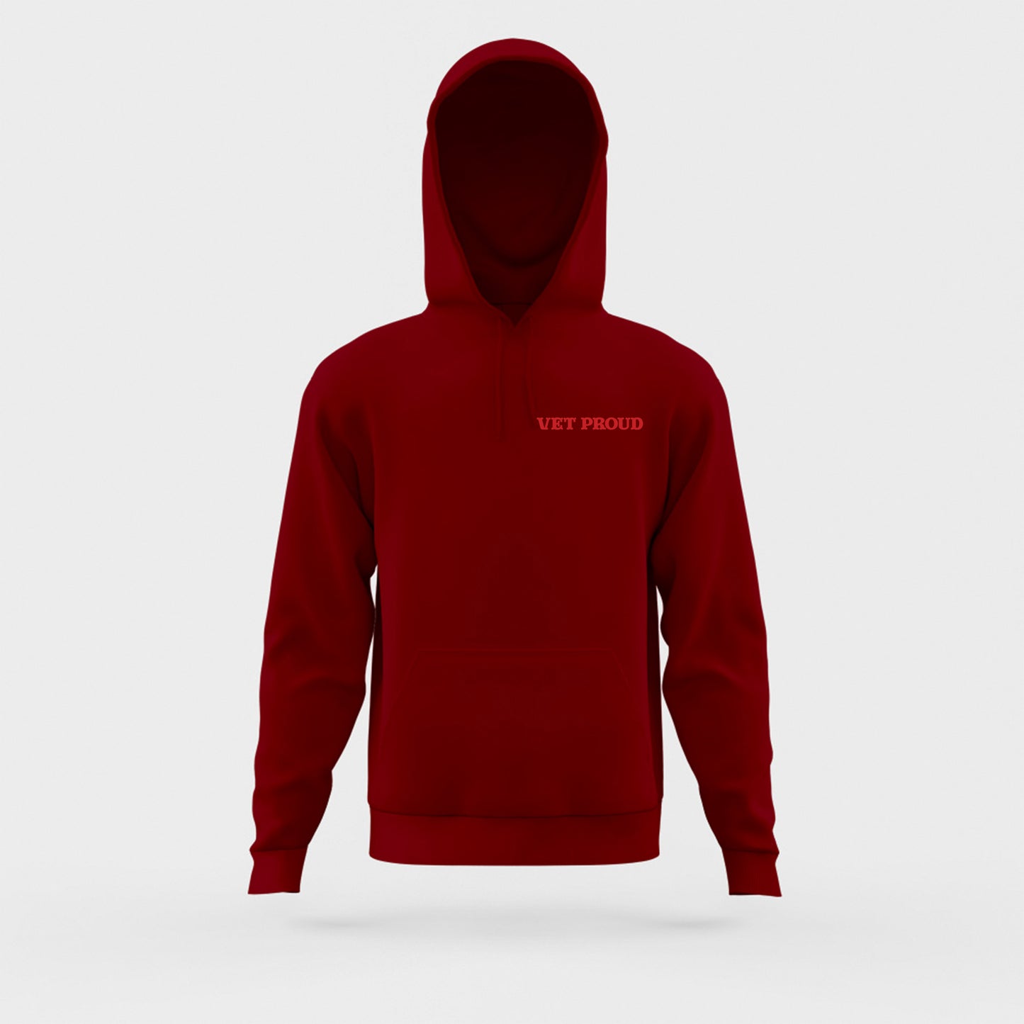 Vet Proud Red Hoodie