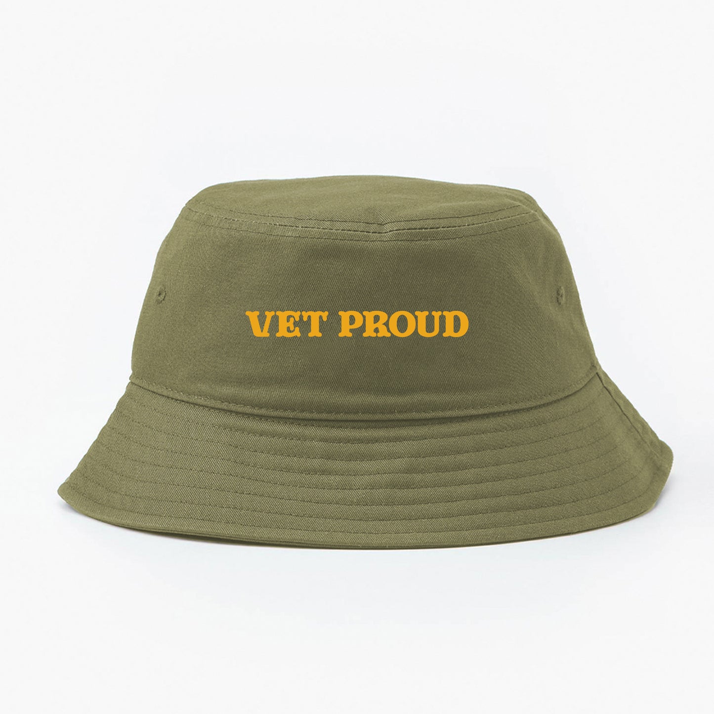 Vet Proud Yellow Bucket Hat