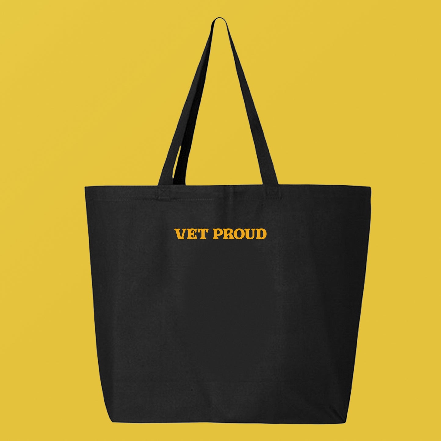 Vet Proud Yellow Tote Bag