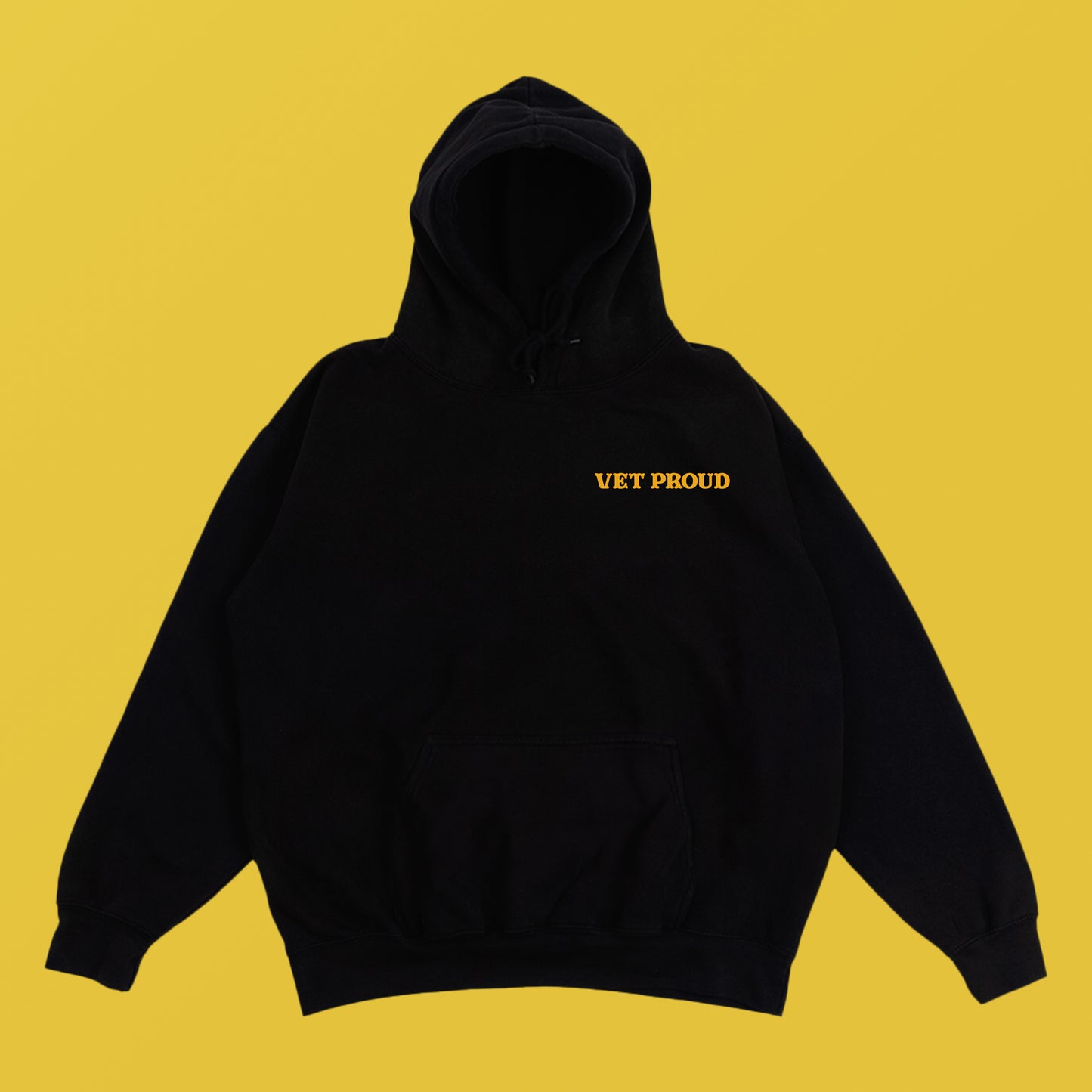 Vet Proud Yellow Hoodie