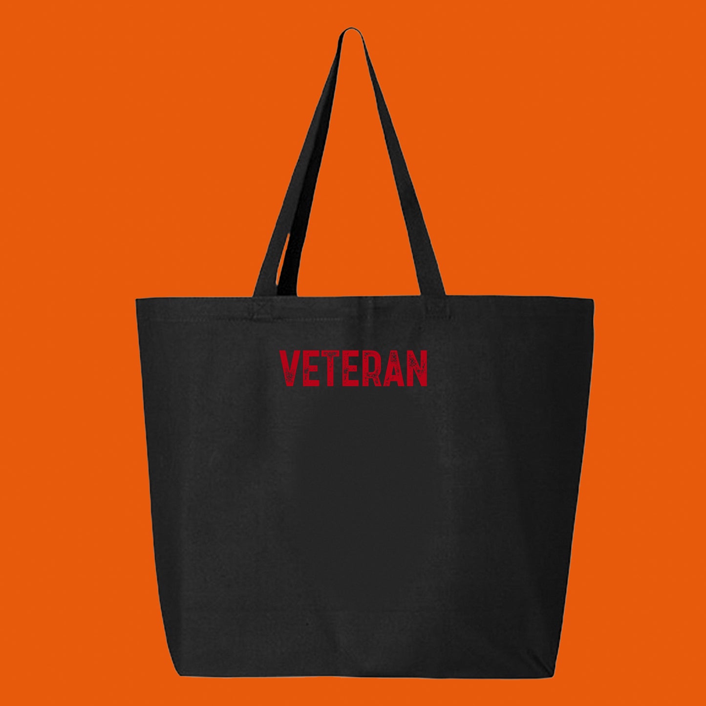 Veteran Red Tote Bag