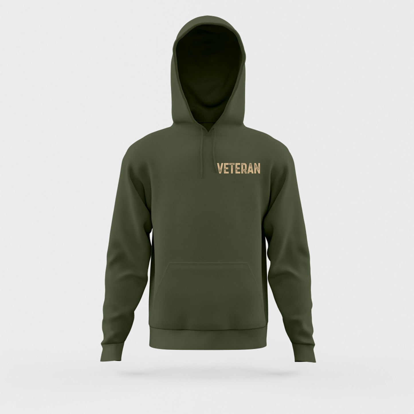 Veteran Tan Hoodie