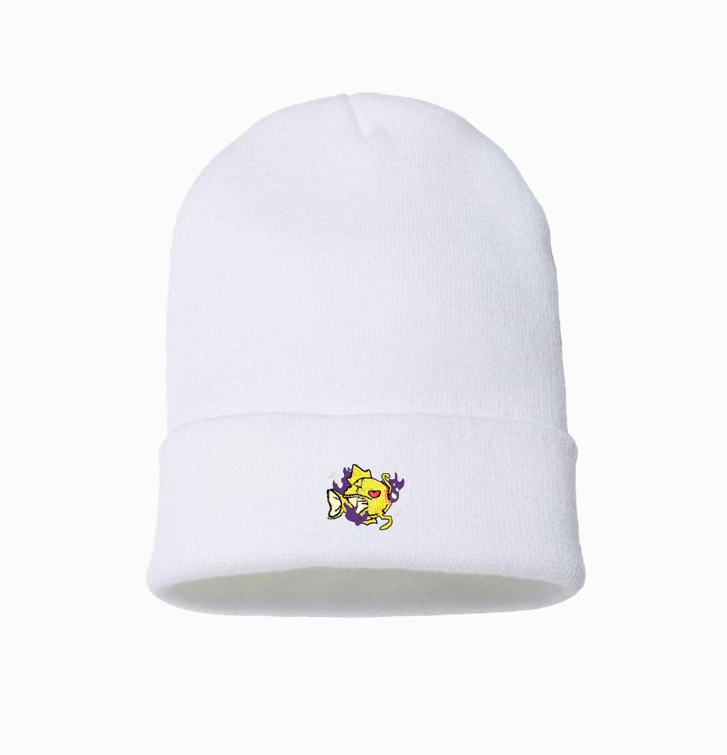 #0129 shadow shiny beanie