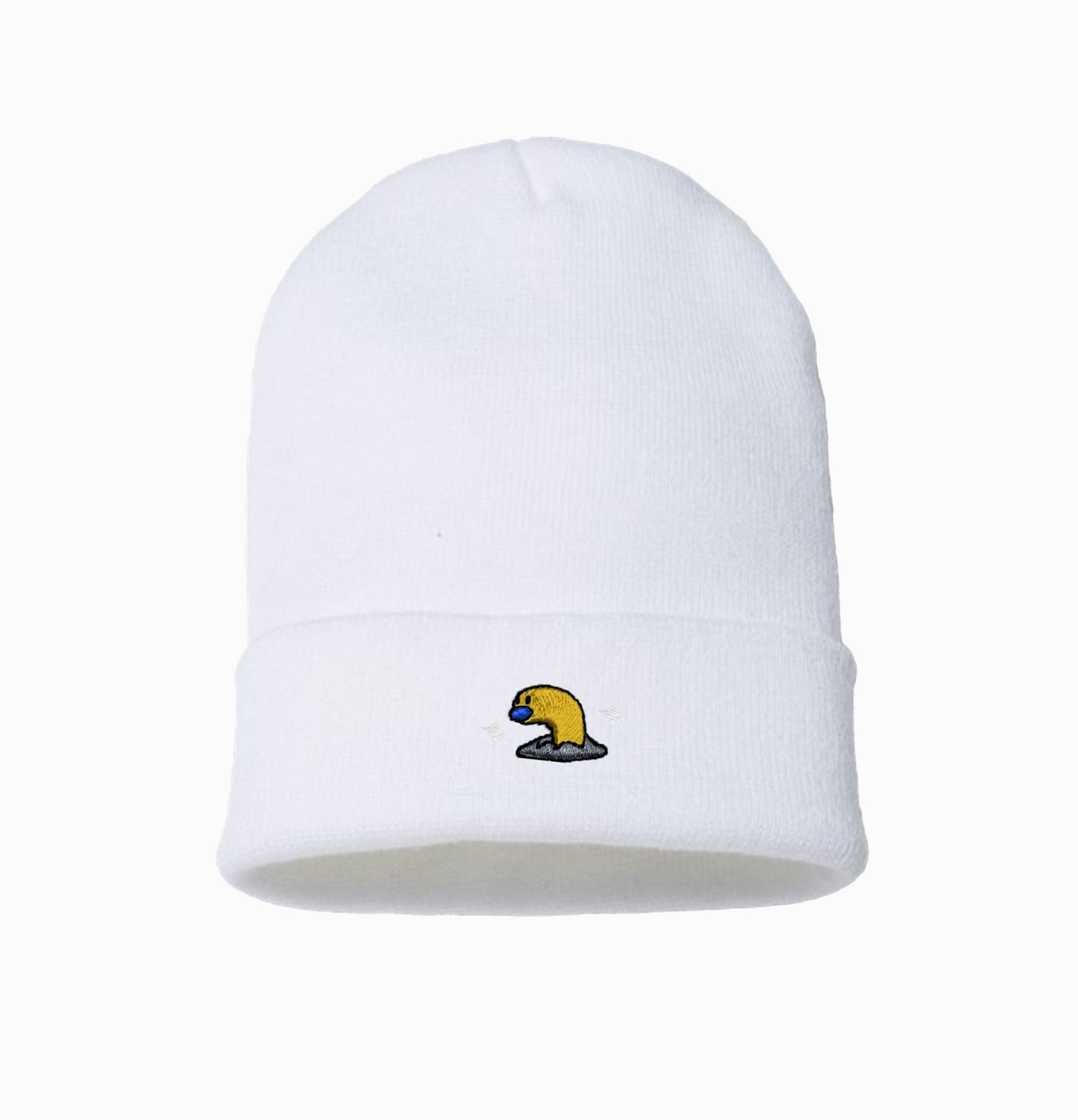 #0960 short shiny beanie