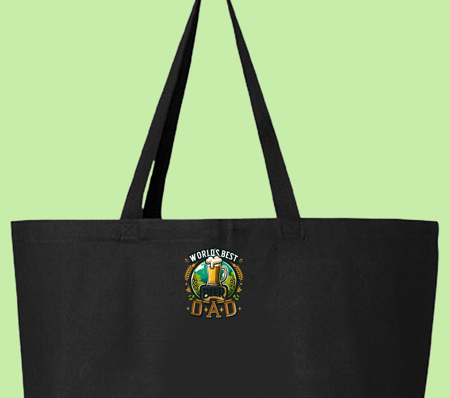 World's Best Beer Dad Tote Bag