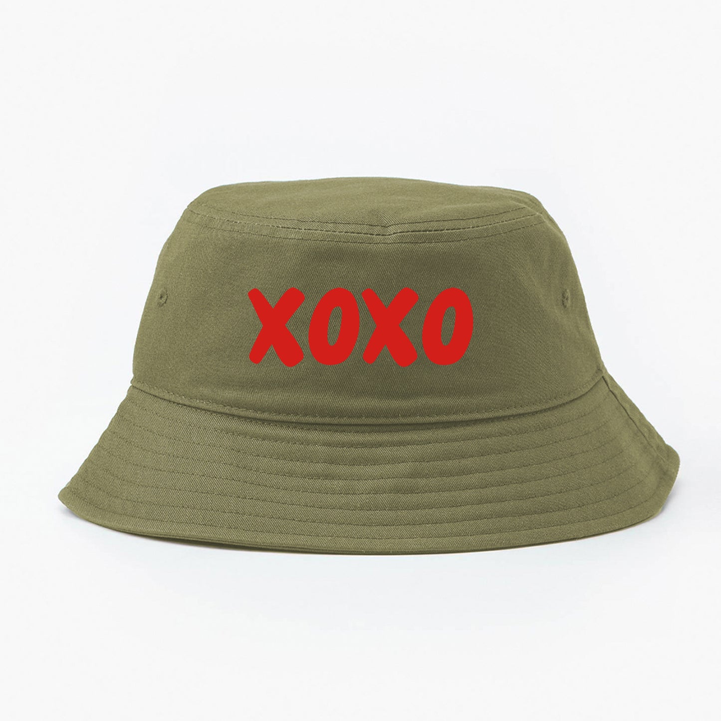XOXO Red Bucket Hat