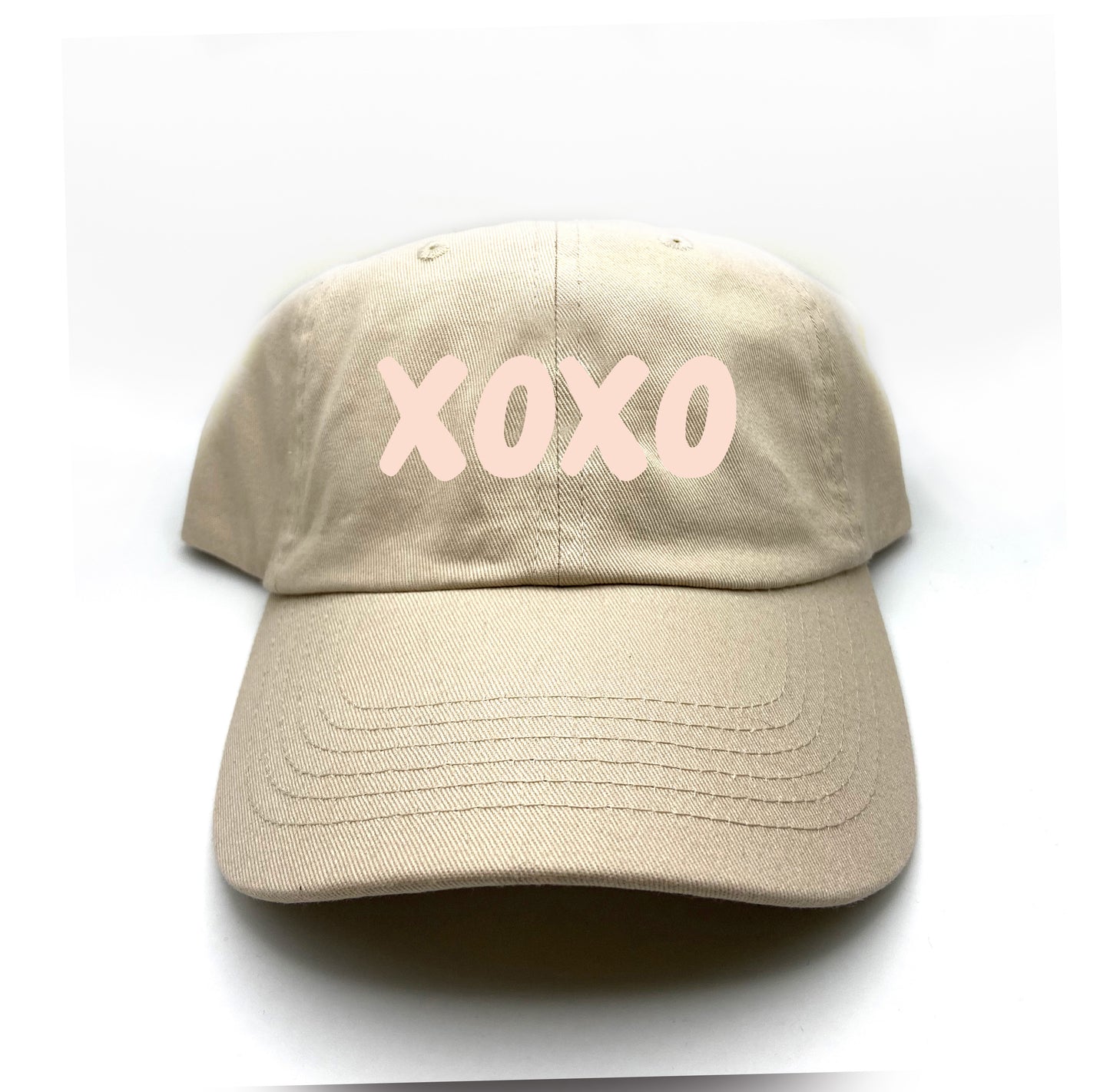 XOXO Tan Dad Hat