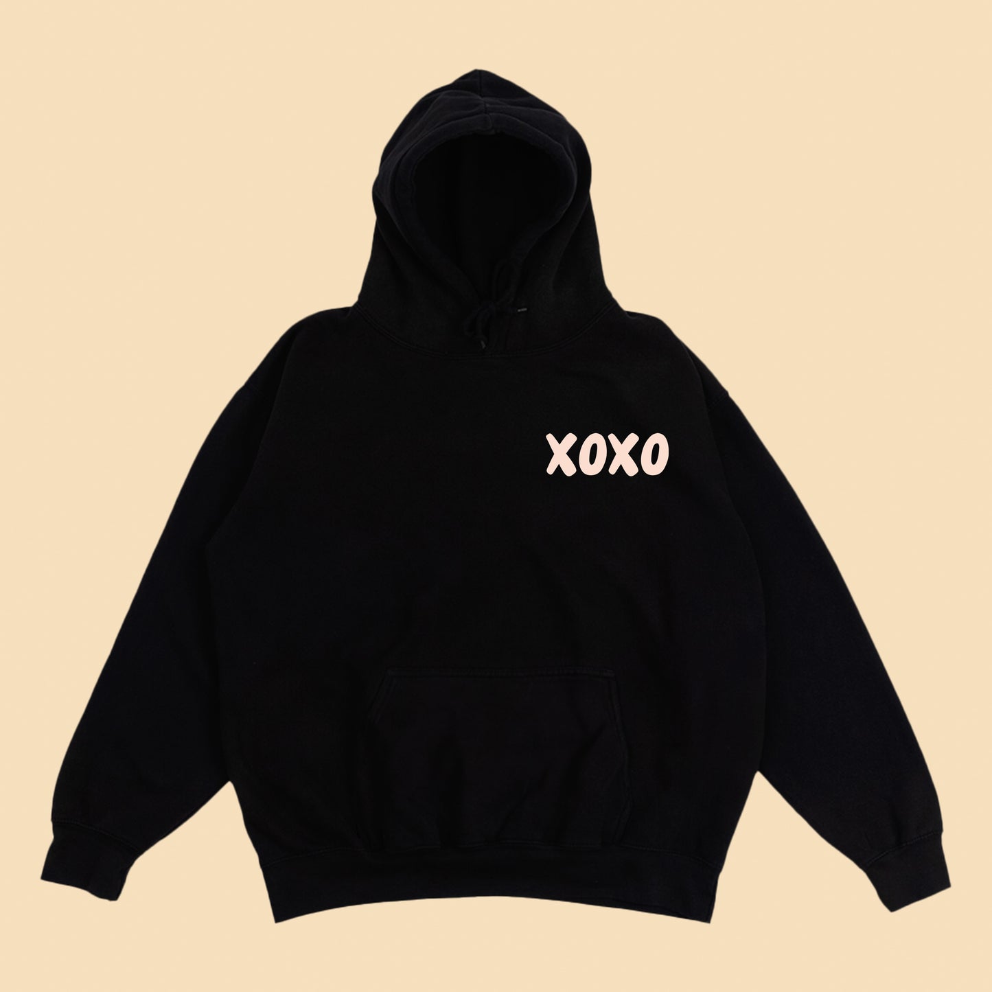 XOXO Tan Hoodie