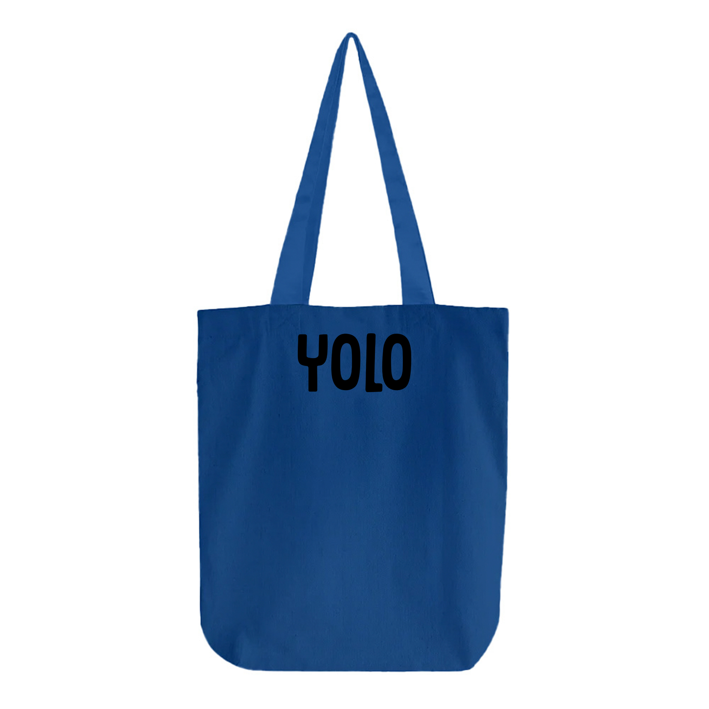 YOLO Black Tote Bag
