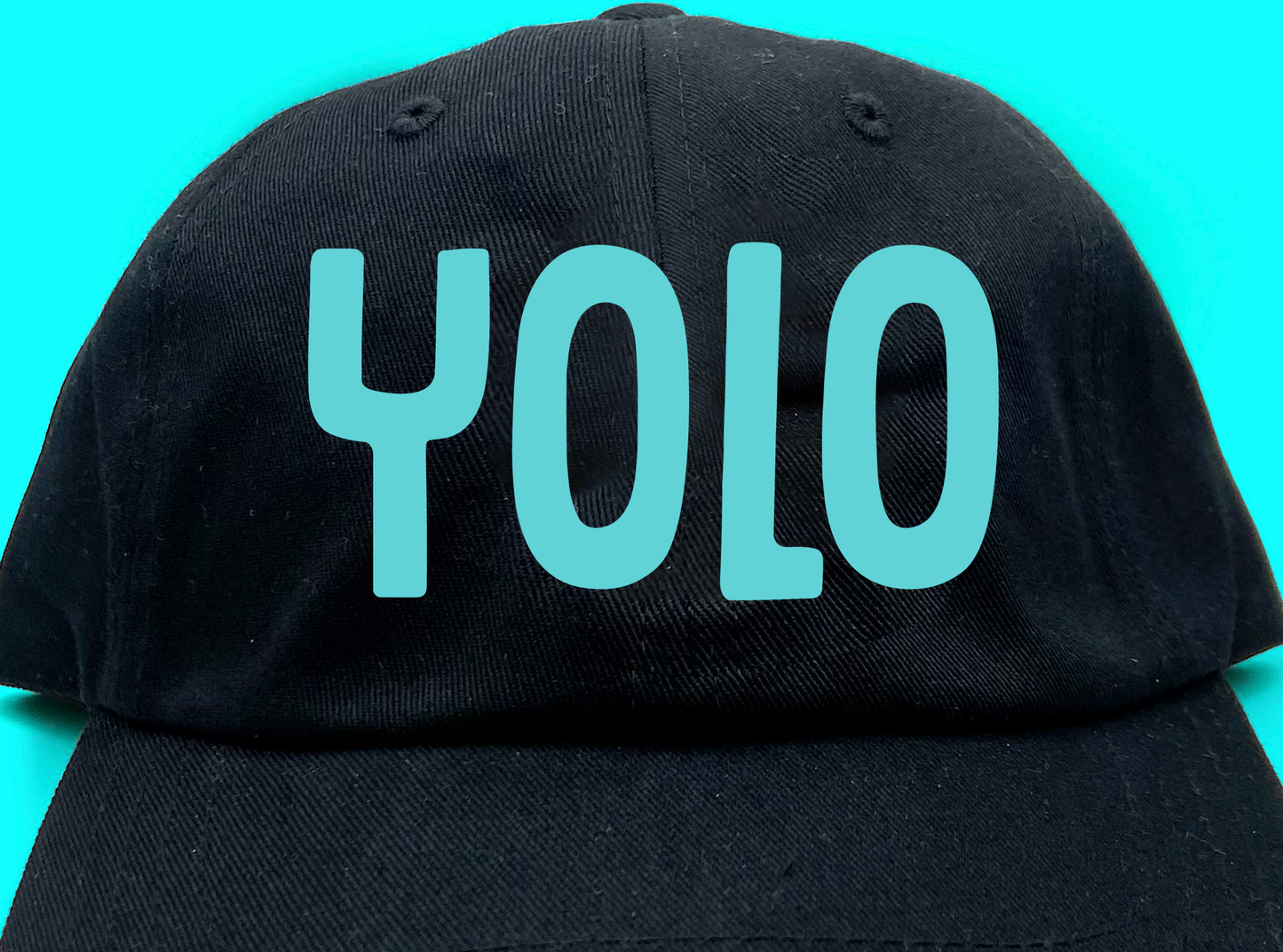 YOLO Blue Dad Hat