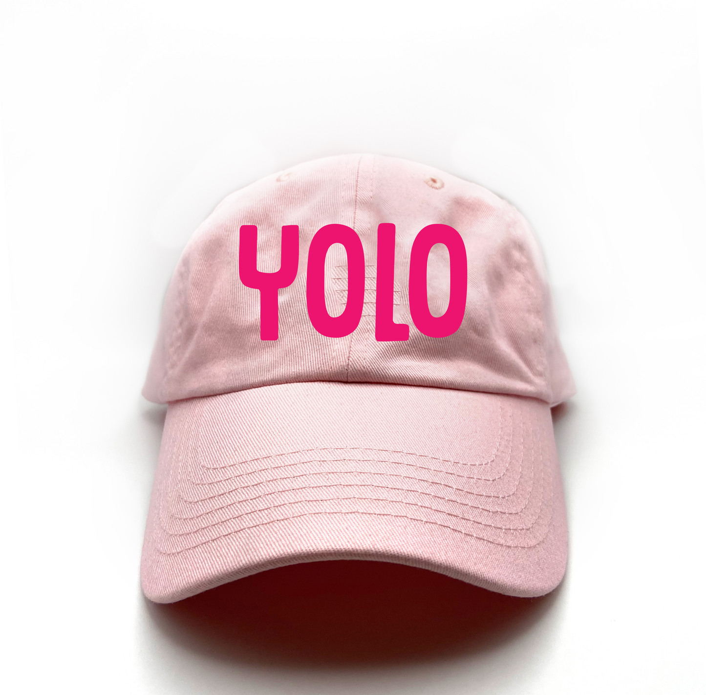 YOLO Pink Dad Hat