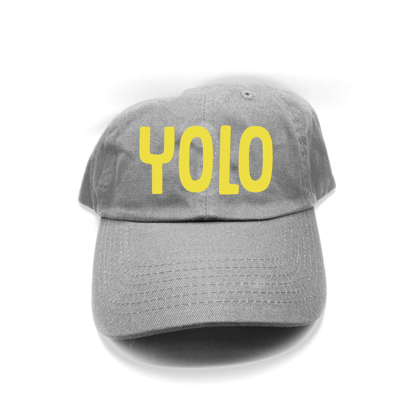 YOLO Yellow Dad Hat