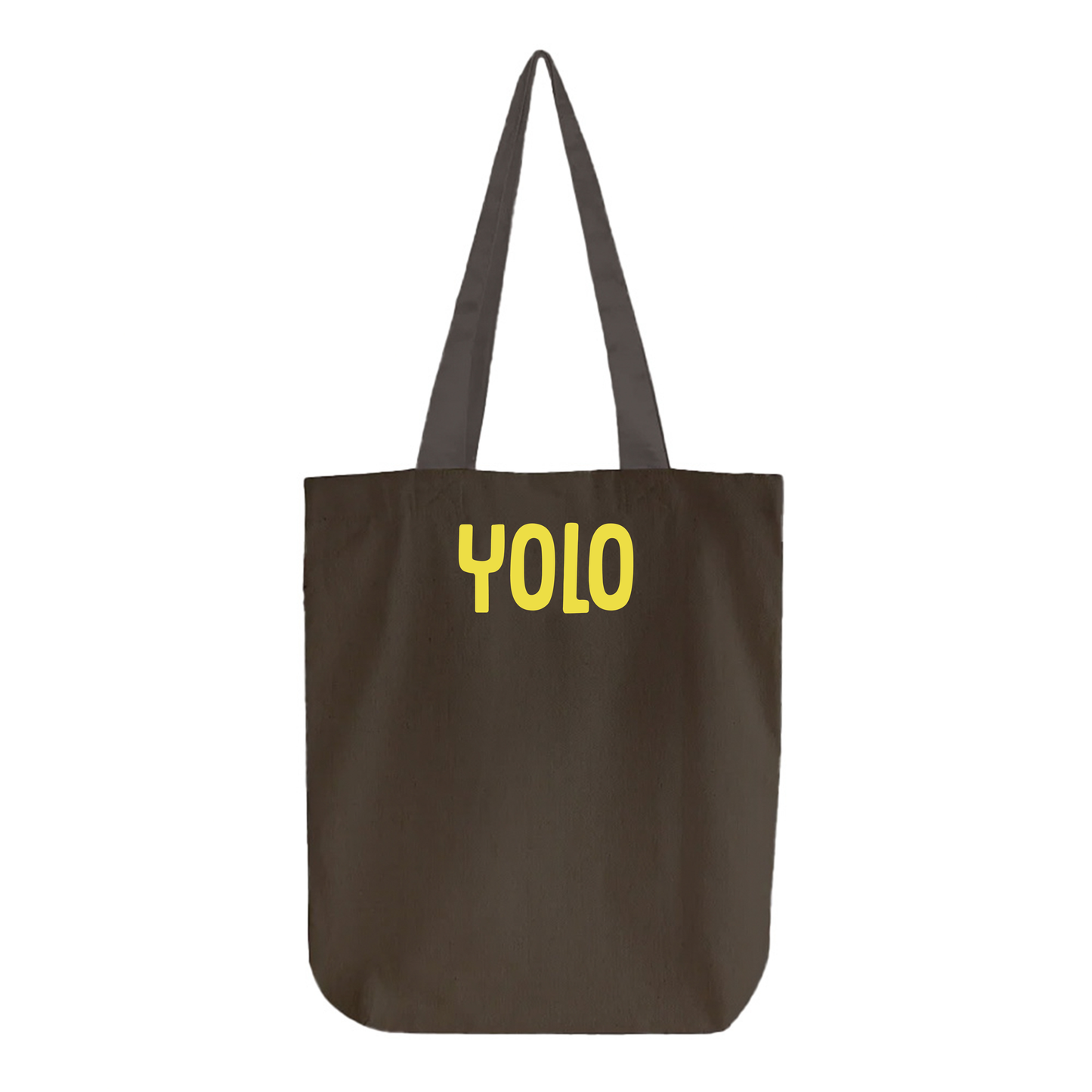 YOLO Yellow Tote Bag