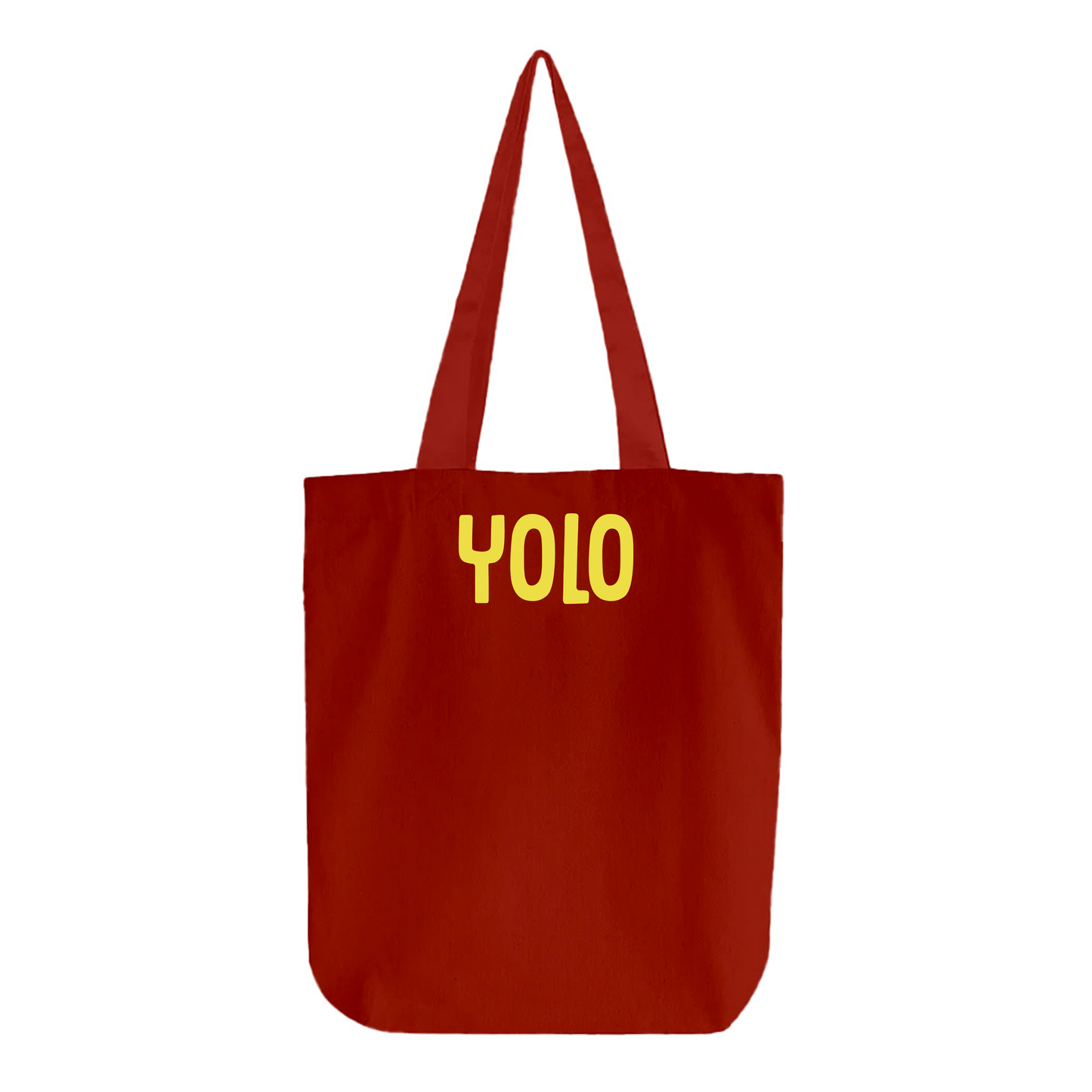 YOLO Yellow Tote Bag