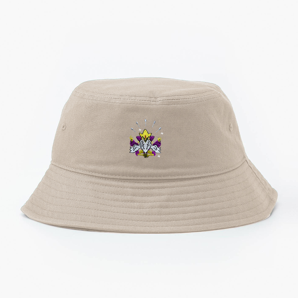 #0065 mega shiny bucket hat