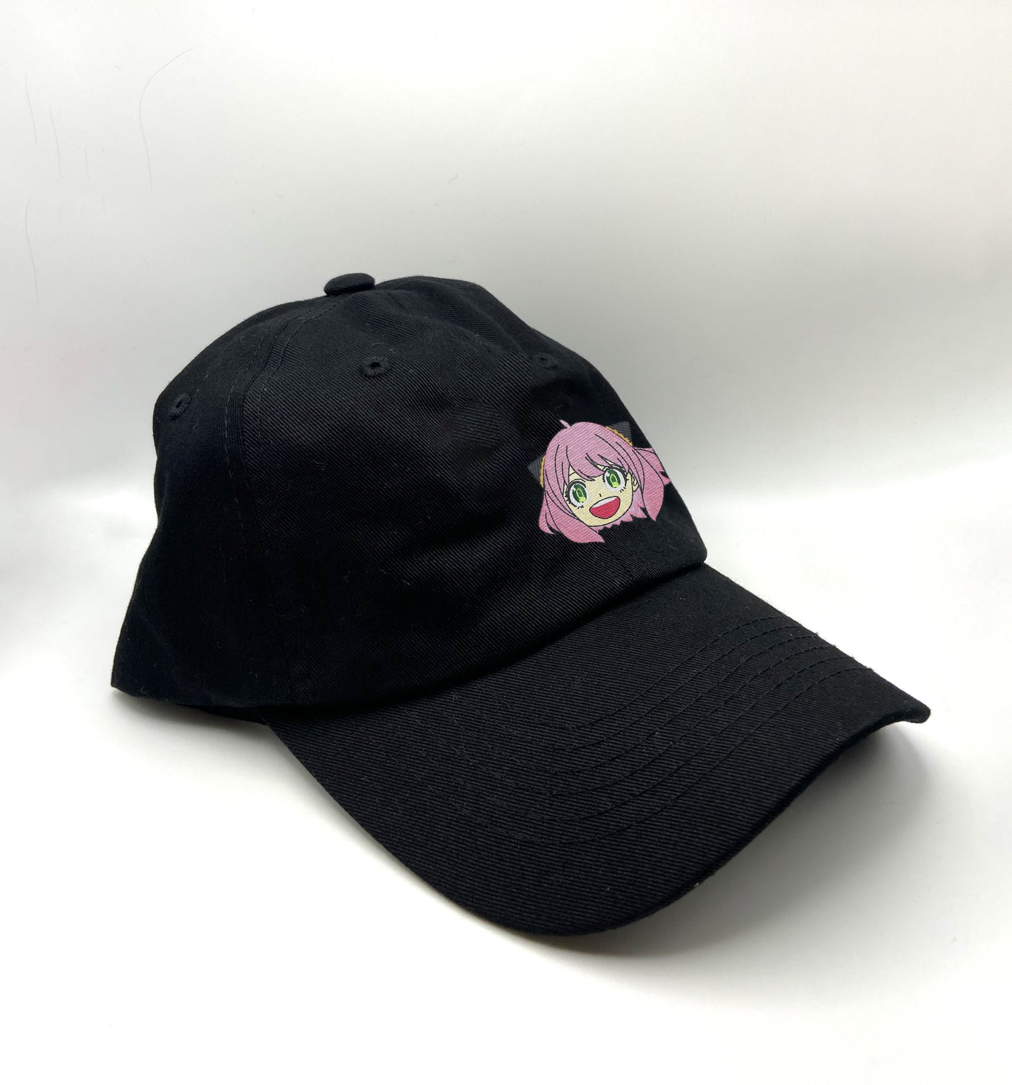 anya smile dad hat