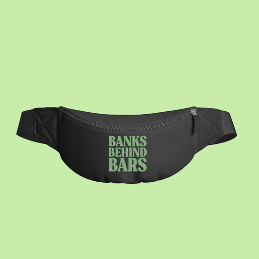 Banks Behind Bars Leaf Green Fanny Pack