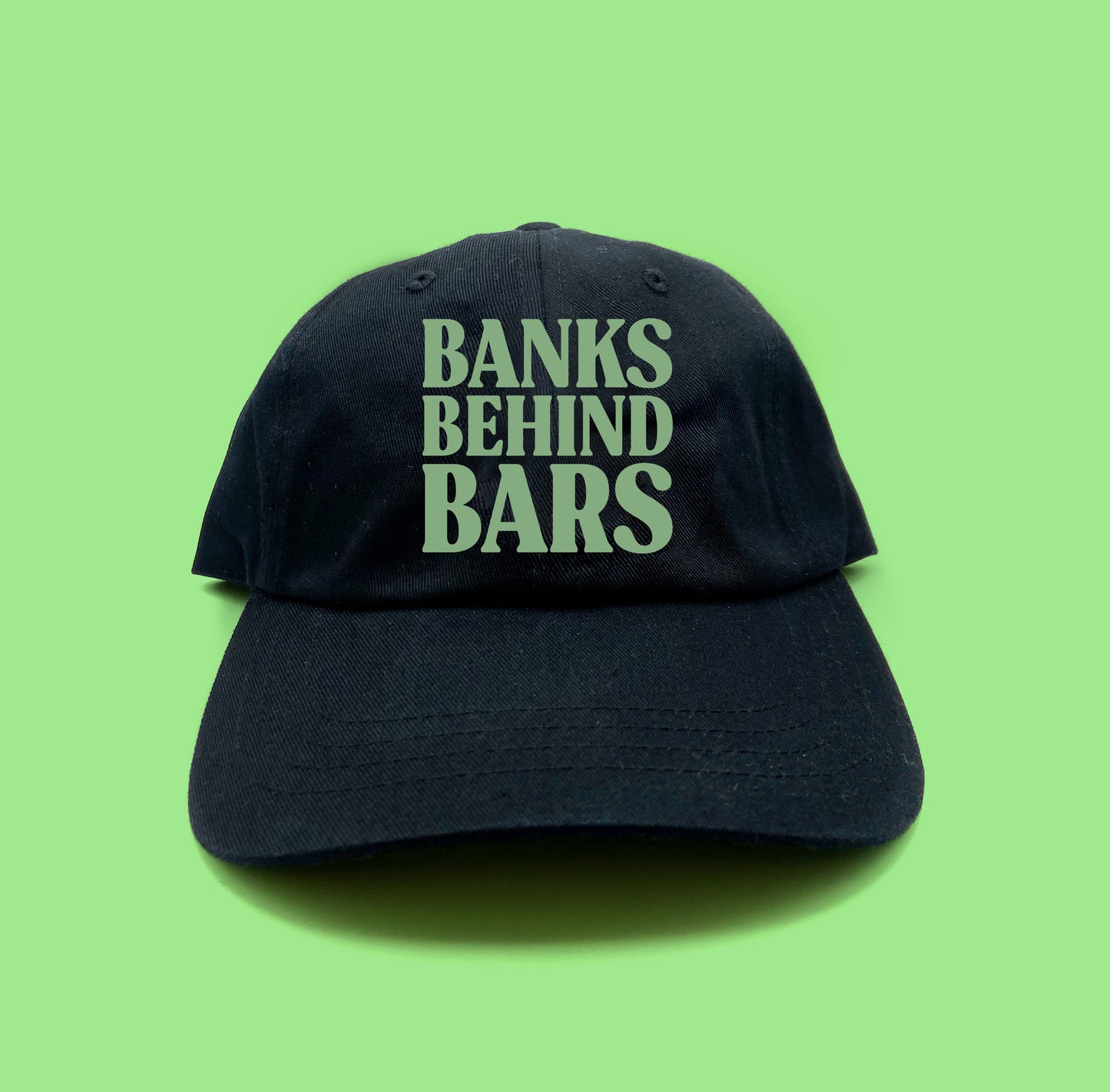 Banks Behind Bars Leaf Green Dad Hat