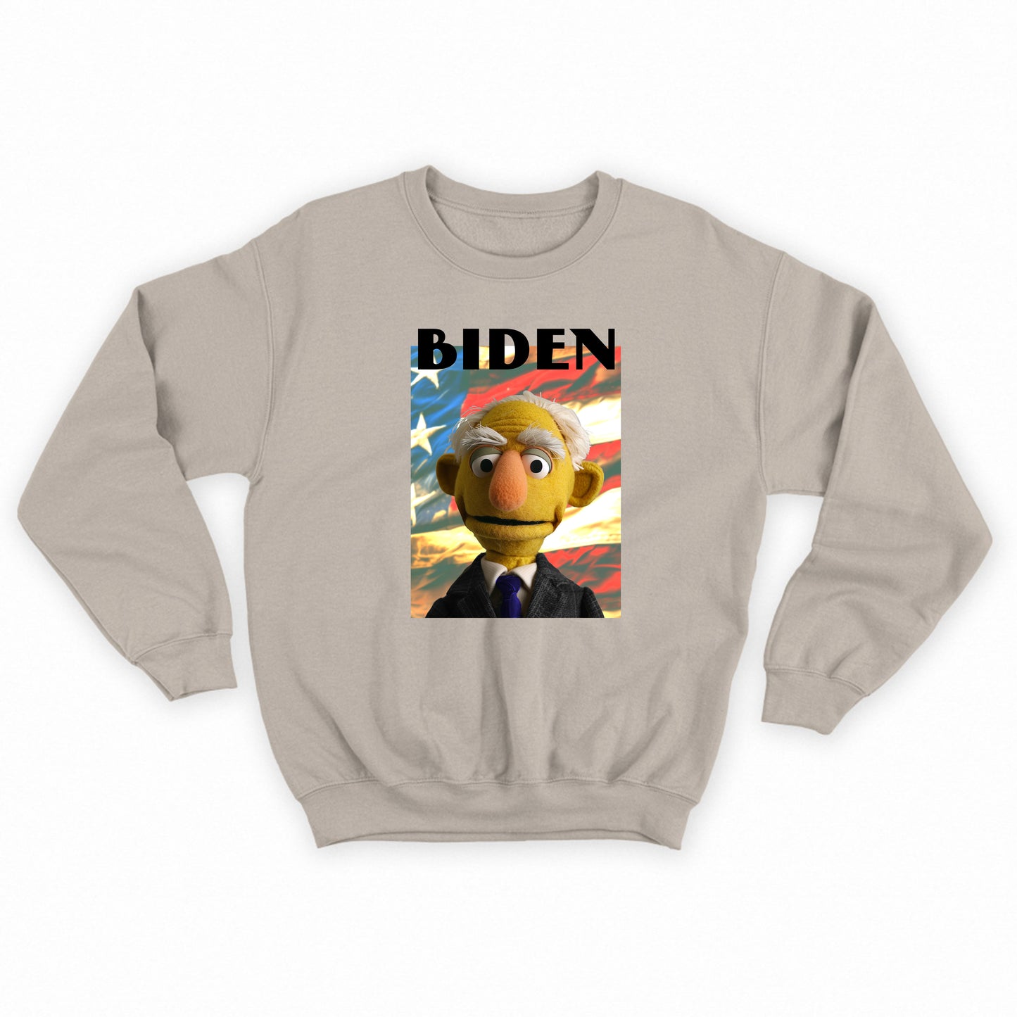 biden muppet flag sweatshirt