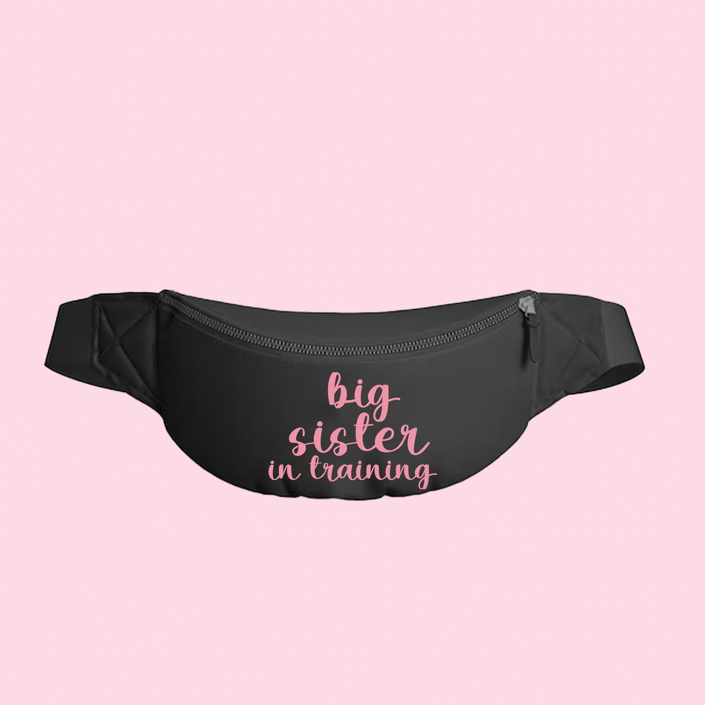 big sister in training pinkbig sister in training pink fanny pack