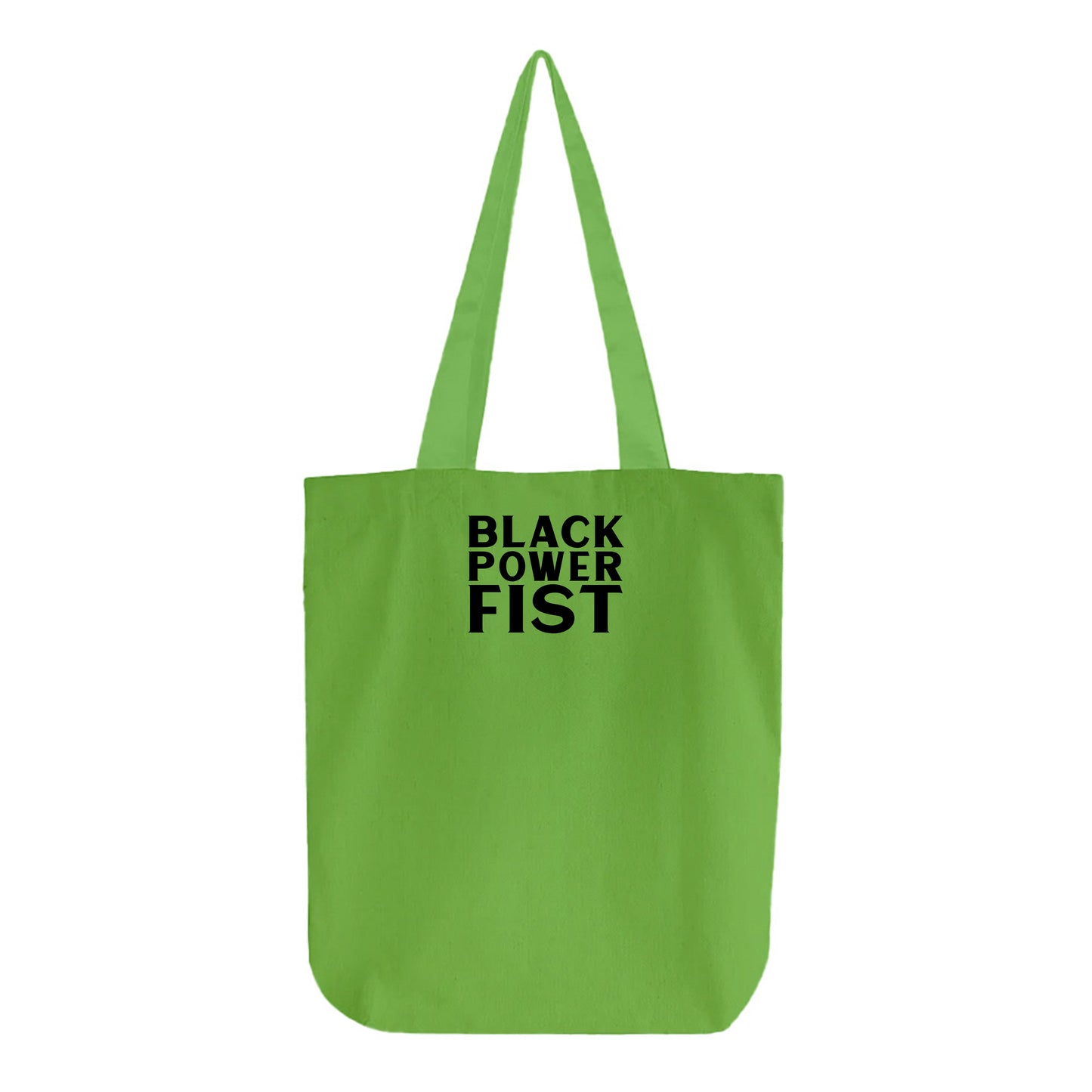 Black Power Fist Black Tote Bag