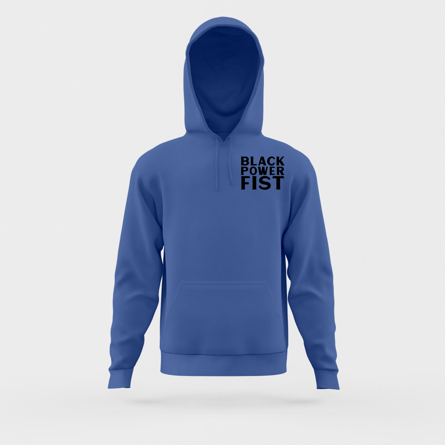 Black Power Fist Black Hoodie