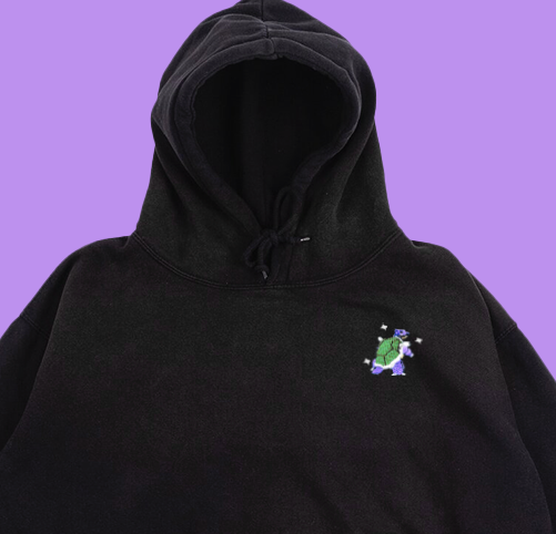 #0009 shiny hoodie