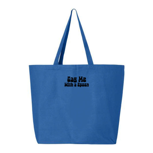Gag Me With a Spoon Black Tote Bag
