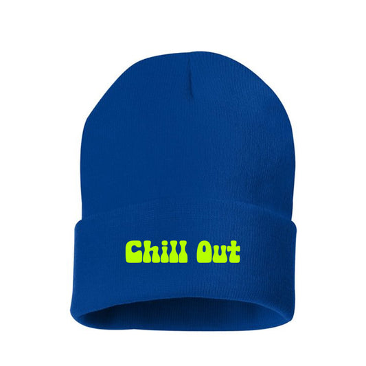 Chill Out Green Beanie