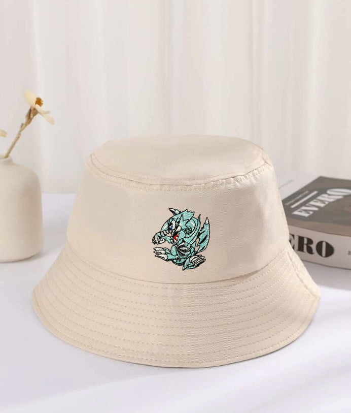 Blue eyes toon dragon bucket hat