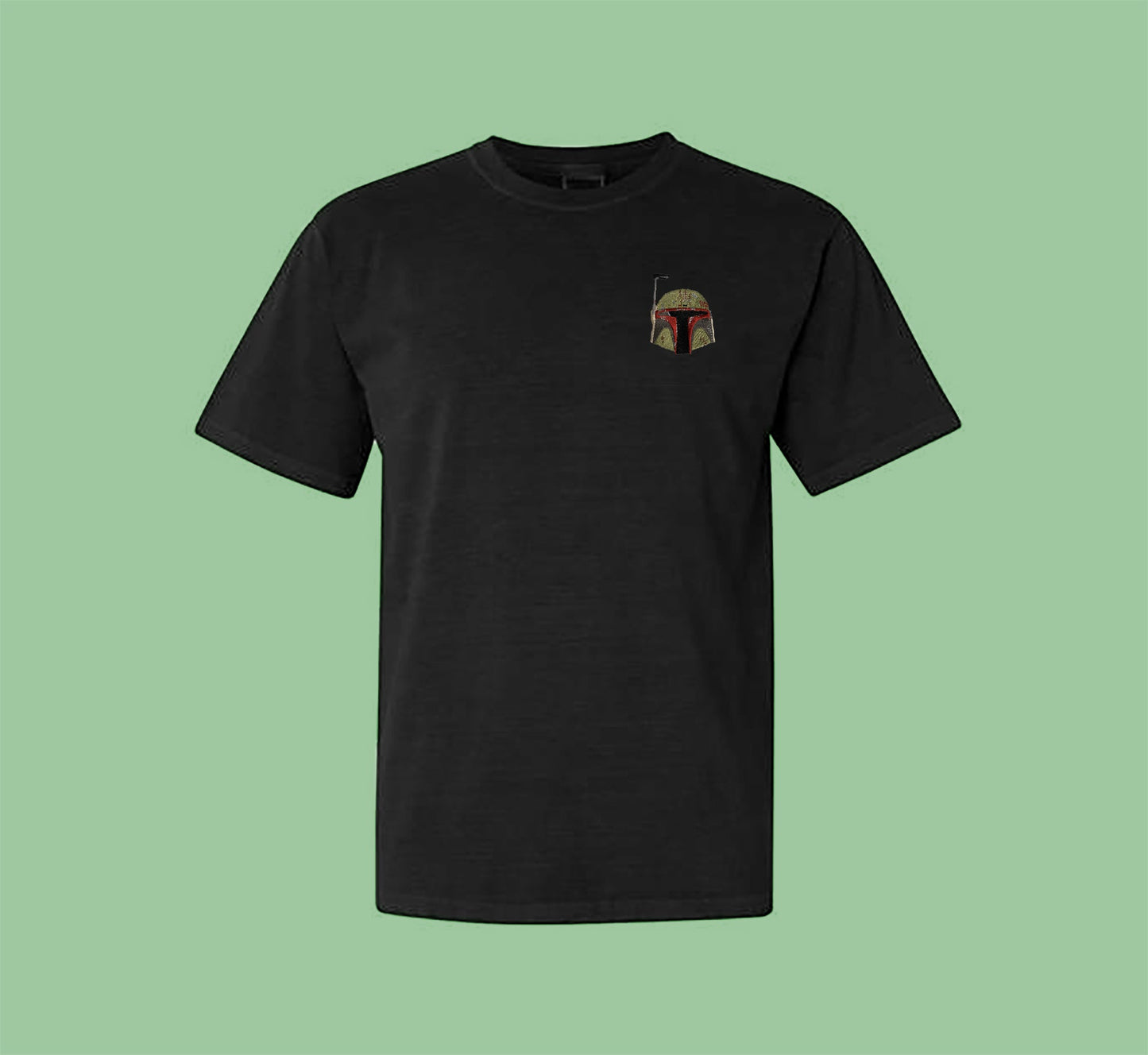 bobafett battle damaged tee shirt