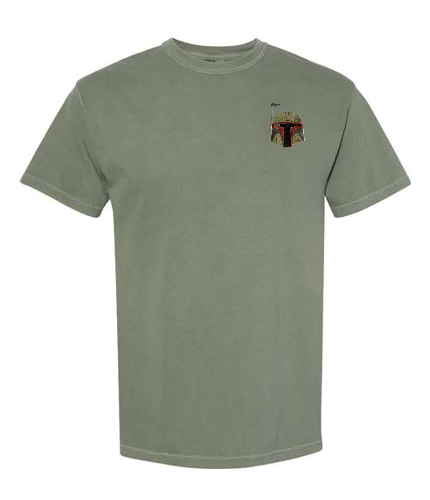 bobafett battle damaged tee shirt