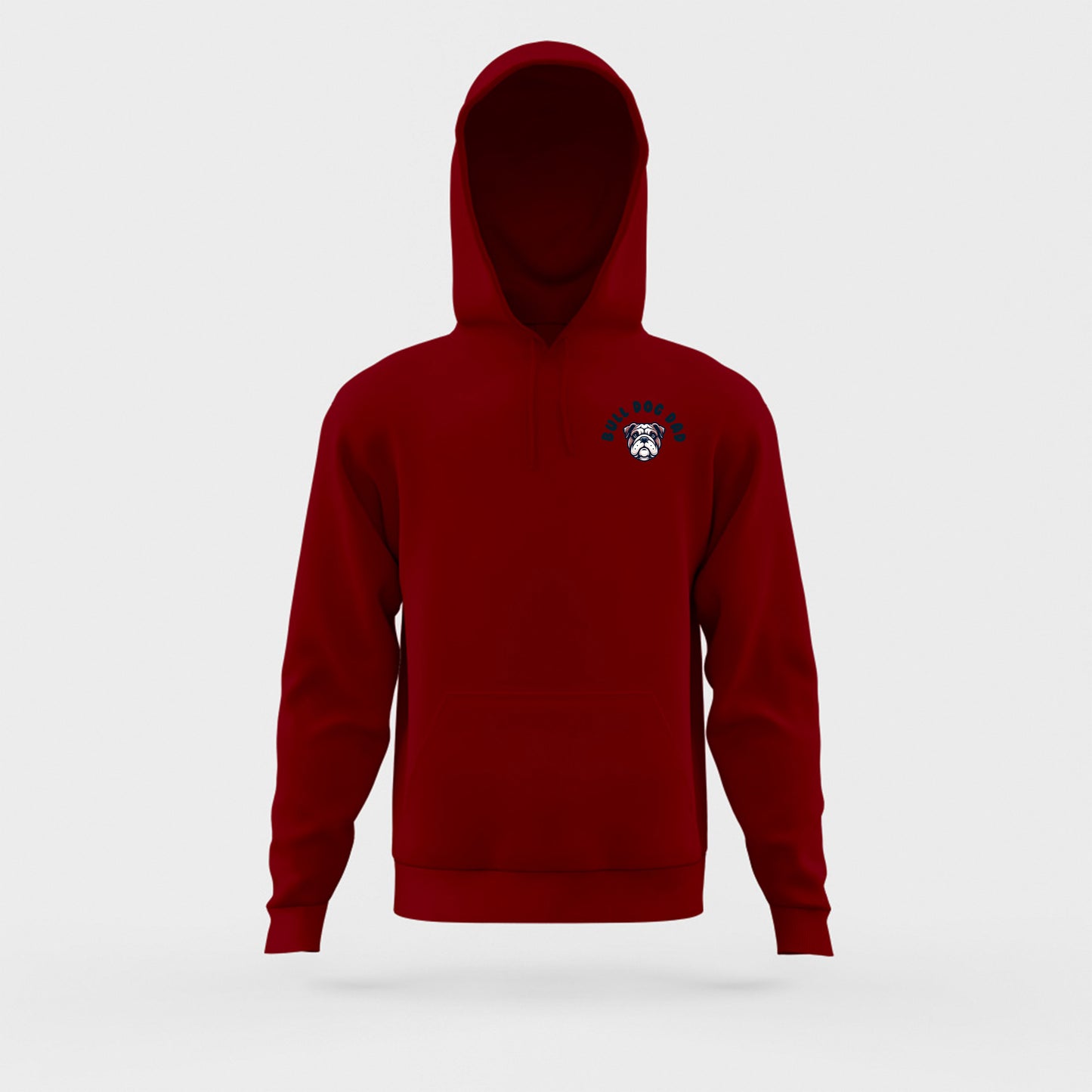 Bull Dog Dad Hoodie