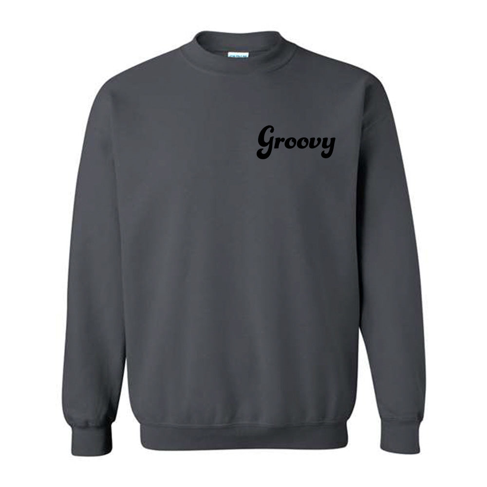 Groovy Black Sweatshirt