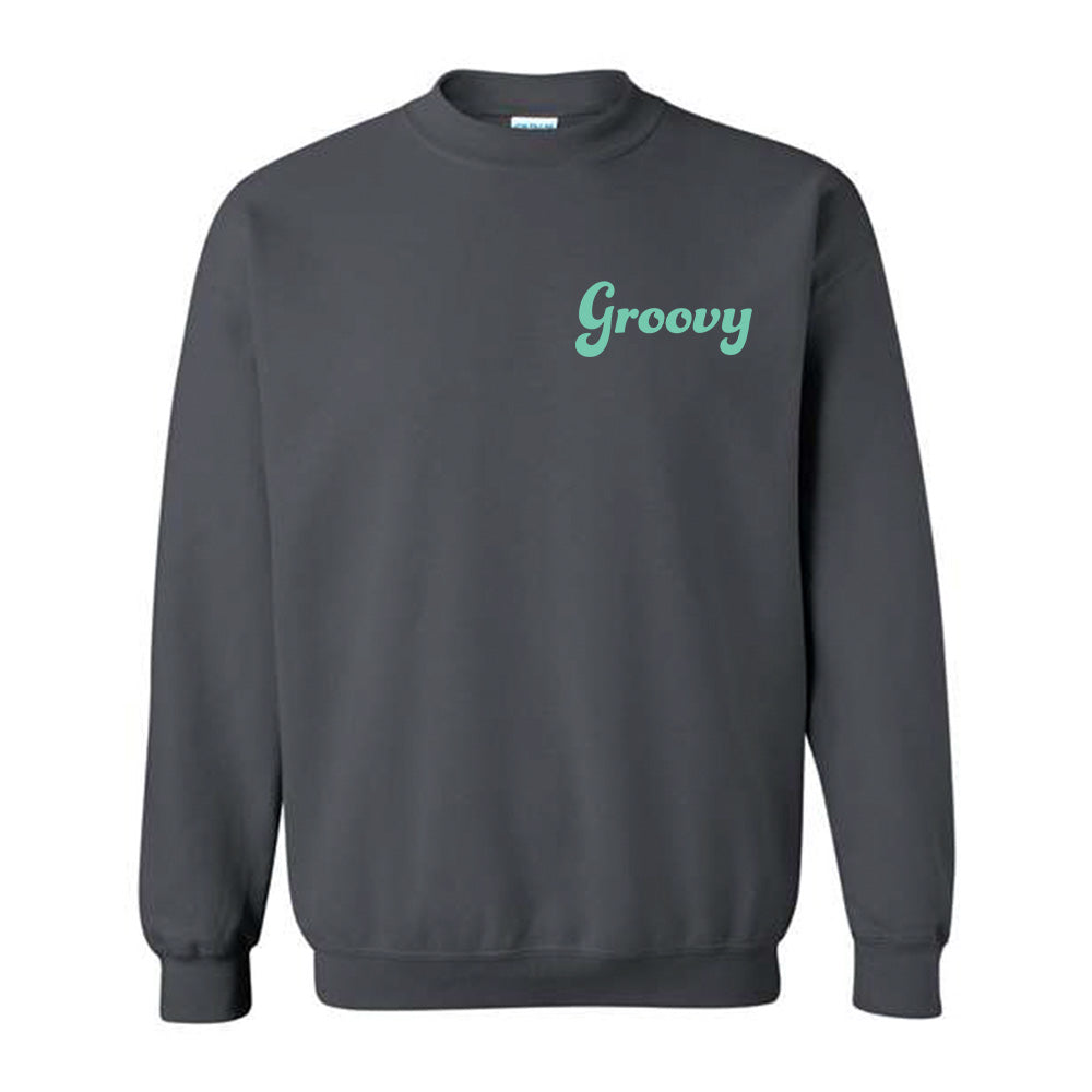 Groovy Teal Sweatshirt